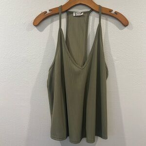 Free People Intimately Tank S Olive Green